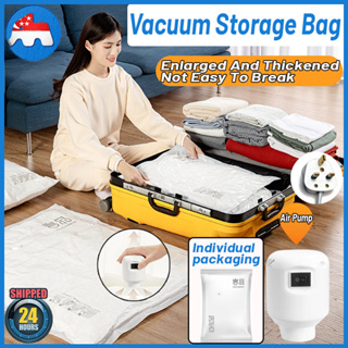 8 Pack Travel Vacuum Storage Bags with USB Electric Pump Compression