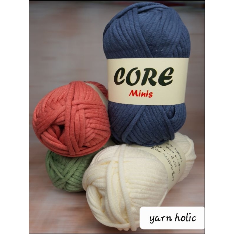 Core Minis Filling cotton Yarn 3mm Thickness Crochet Knitting Yarn ...