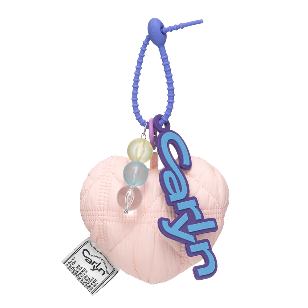 Carlyn Cotton Heart Bag Charm - 6 Colors | Shopee Singapore