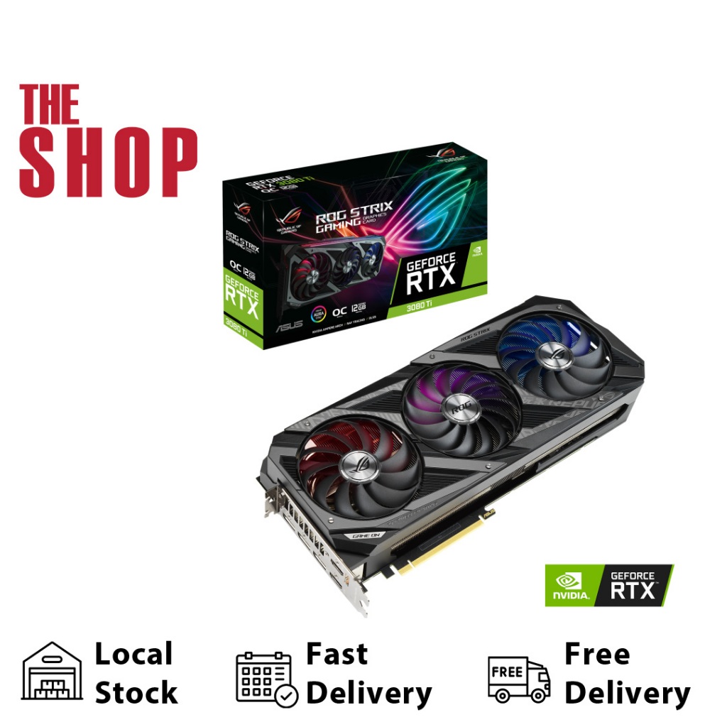 ASUS ROG Strix GeForce RTX™ 3080 Ti OC Edition 12GB GDDR6X