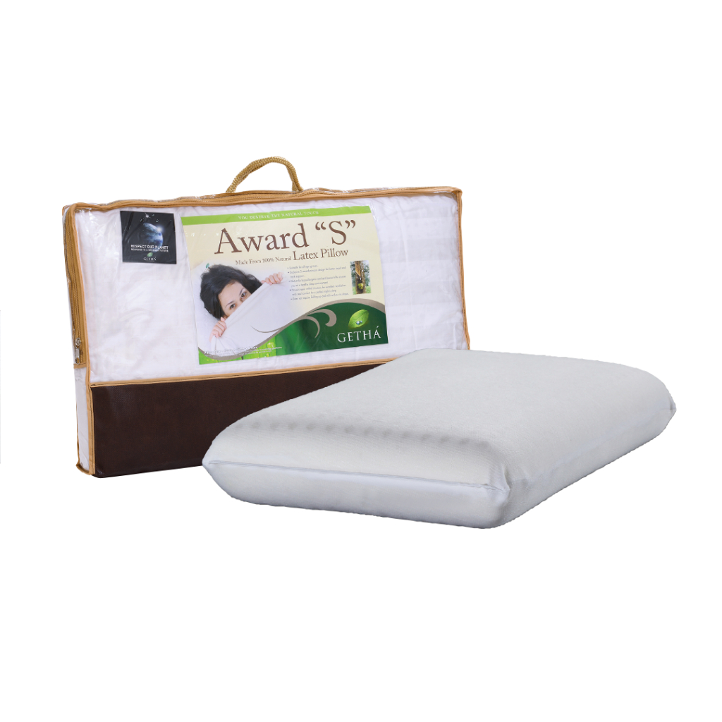 Getha Award 'S' Latex Pillow (Medium Firm) Shopee Singapore