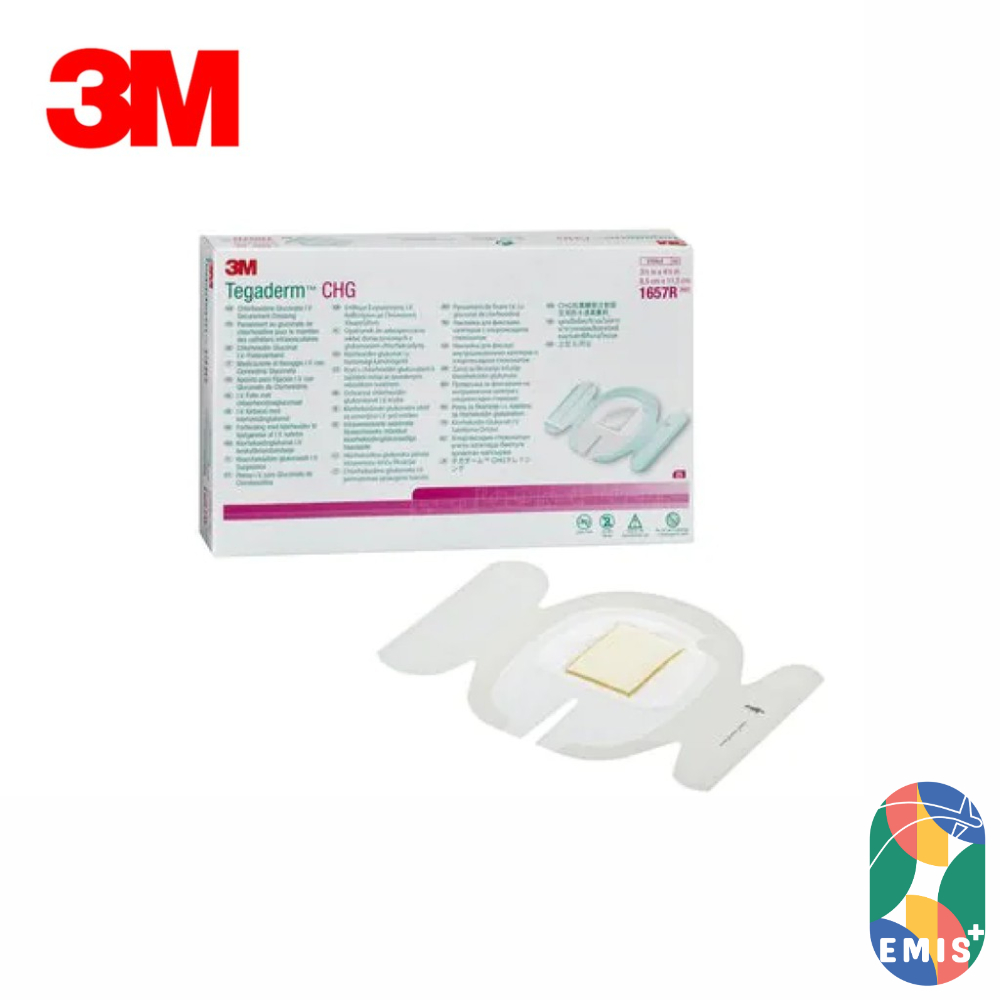 (1 Piece) 1657r 3m Tegaderm Chg Chlorhexidine Gluconate I.v. Securement