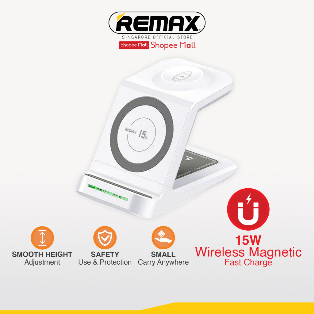 [Remax Energy] RP-W81 Lancqin Series 23.5W 3-in-1 Adjustable Holder and ...
