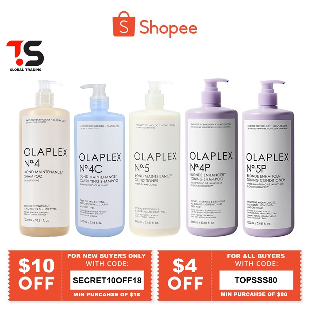 Olaplex N°.4 and N°.5 1000 ml, 33.8 outlet oz each