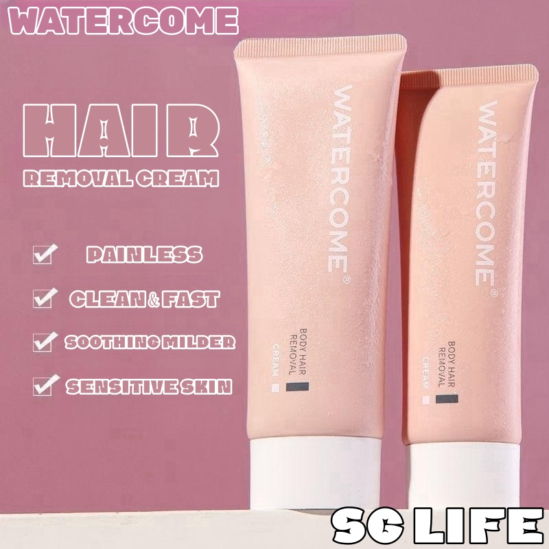 【SG Stock】Watercome Painless Quick Hair Removal Cream Arm / Armpit ...