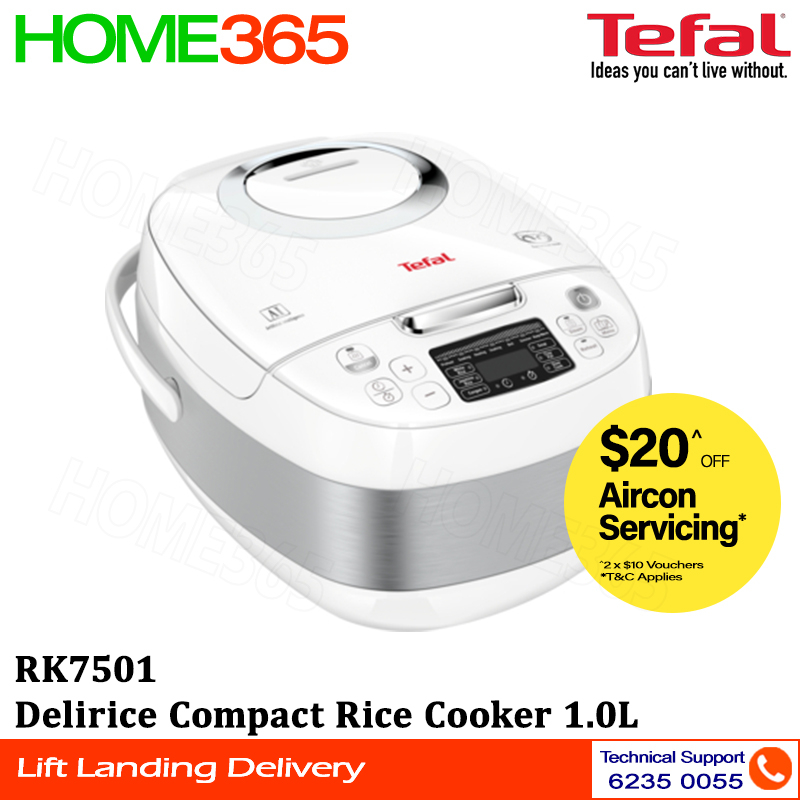 Tefal Fuzzy Logic Rice Cooker 1.0L RK7501 Shopee Singapore