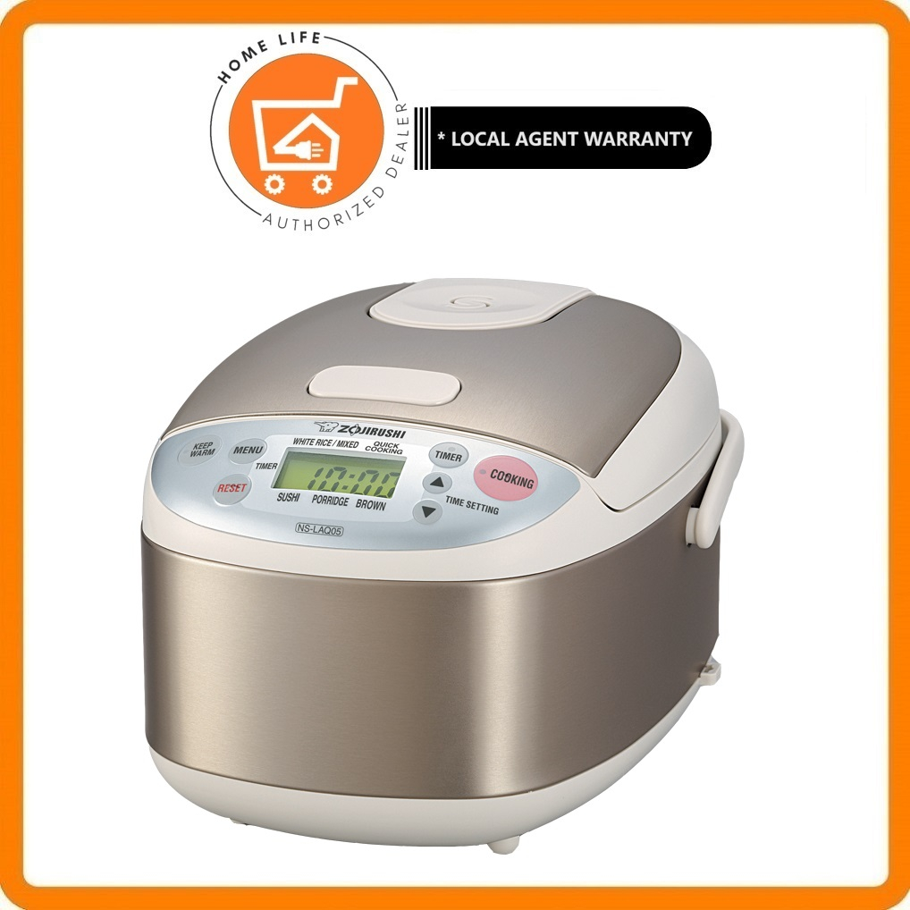 Zojirushi NSLAQ05 Fuzzy Logic Rice Cooker Shopee Singapore