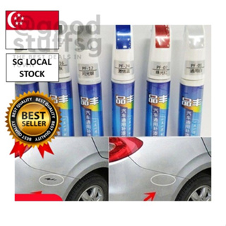 12 Car Touch Up Paint Pen Marker Scratch Repair Coat Universal Silver and Clear