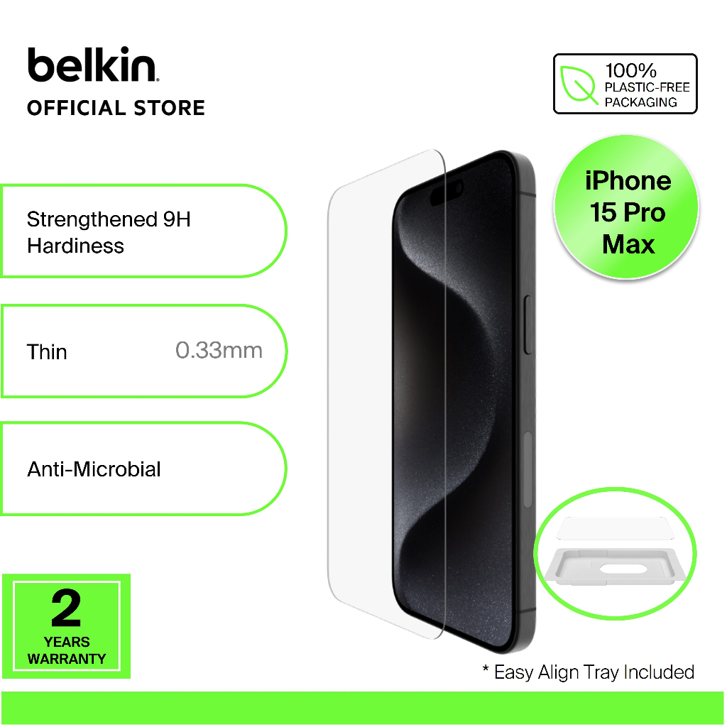 Belkin OVA069/070/101/102/135/136/137/138zz ScreenForce TemperedGlass