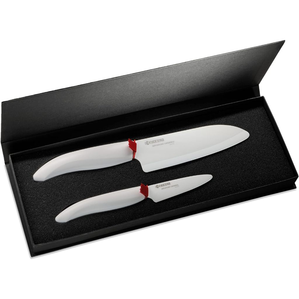 Kyocera Revolution 2 Piece Ceramic Knife Set 5 Inch 3 White