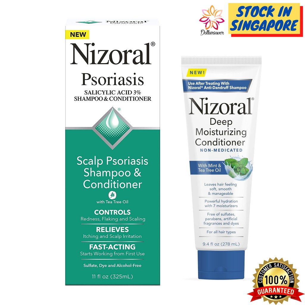 Nizoral Psoriasis Shampoo & Conditioner 325ml / Deep Moisturizing