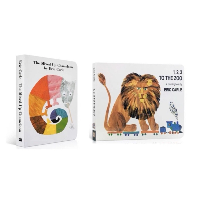 Eric Carle 10 Rubber Ducks/ The Mixed Up Chameleon/ 123