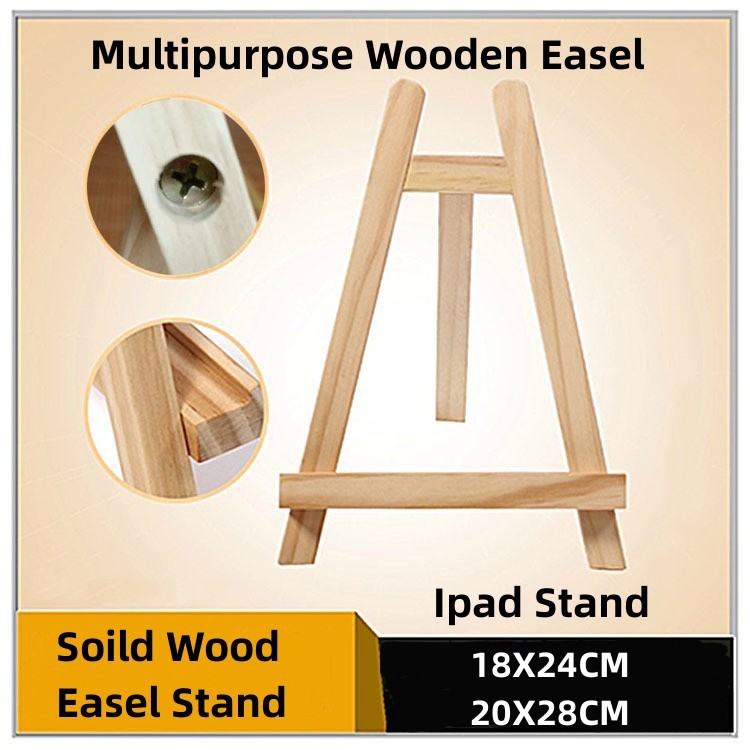 Easel Stand Solid Wood Easel Stand for Painting Canvas Holder