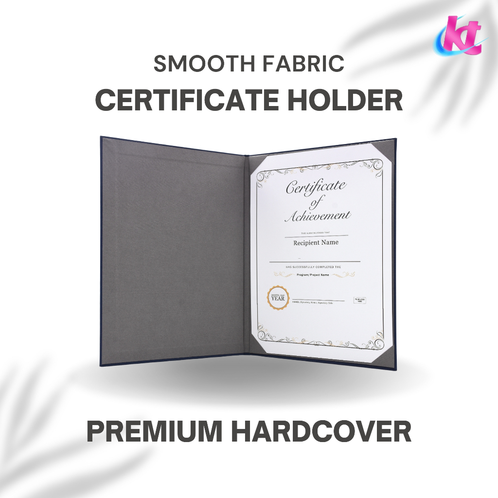 Hardcover A4 Certificate Holder (Smooth Vinyl) Local Production ...