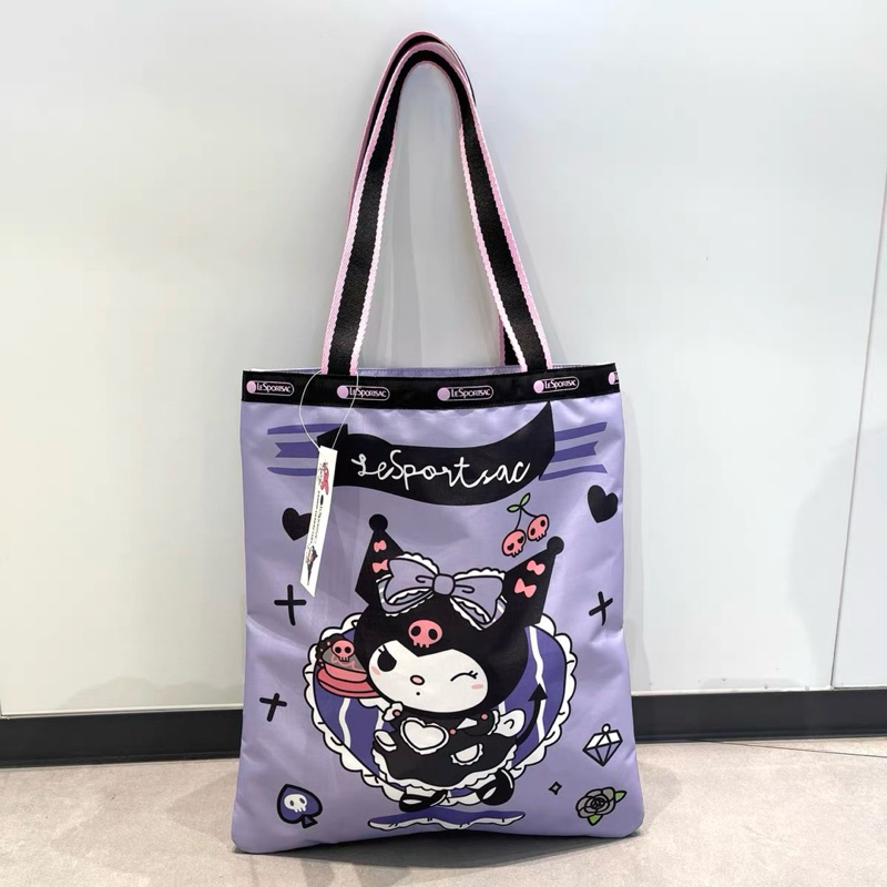 Lesportsac x Kuromi Tote Bag Women Waterproof Tote Bag Shopee Singapore