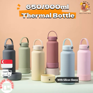 1.5L Thermos Bottle Portable Vacuum Flask Insulated Tumbler Stainless Steel  Tea Drinks Cold Hot Water Bottle with Cup Sleeve - AliExpress