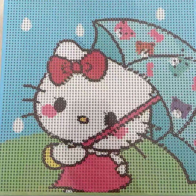 (SG Stock) DIY Diamond Painting Kit - Sanrio Hello Kitty | Shopee Singapore