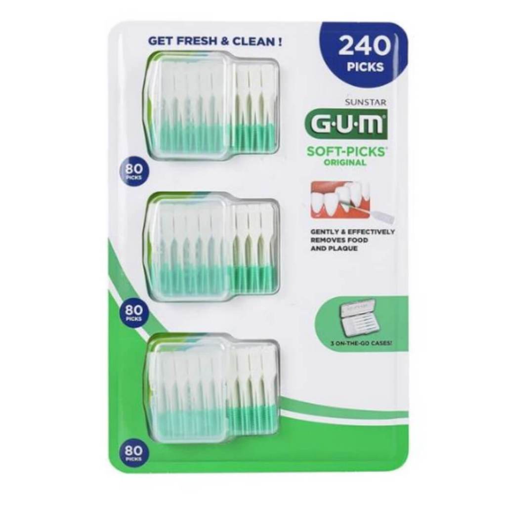 GUM Soft-Picks Original Dental Picks (Pack of 240) | Shopee Singapore