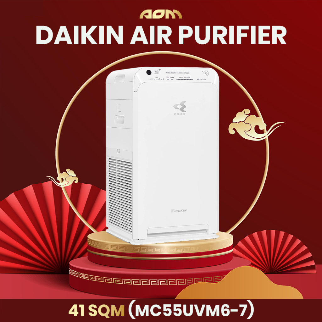 DAIKIN Air Purifier MC55UVM6 (41 sqm) Shopee Singapore