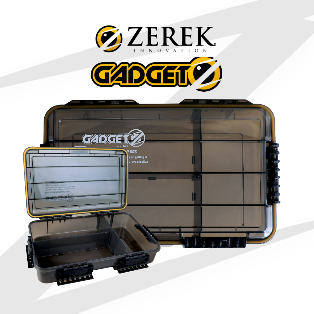 Zerek Gadget Z - Multi Function Waterproof Tackle Box (MSBX05) ~ Fishing  Lure Box