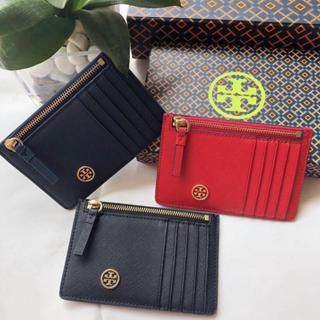 Tory burch georgia clearance zip card case