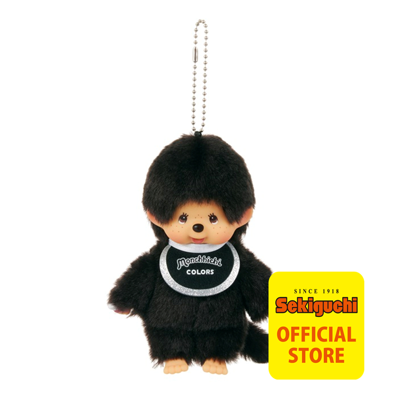 ぬいぐるみ Fashion Charm Monchhichi Sekiguchi Sekiguchi Monchhichi Colors Keychain Black | Shopee Singapore