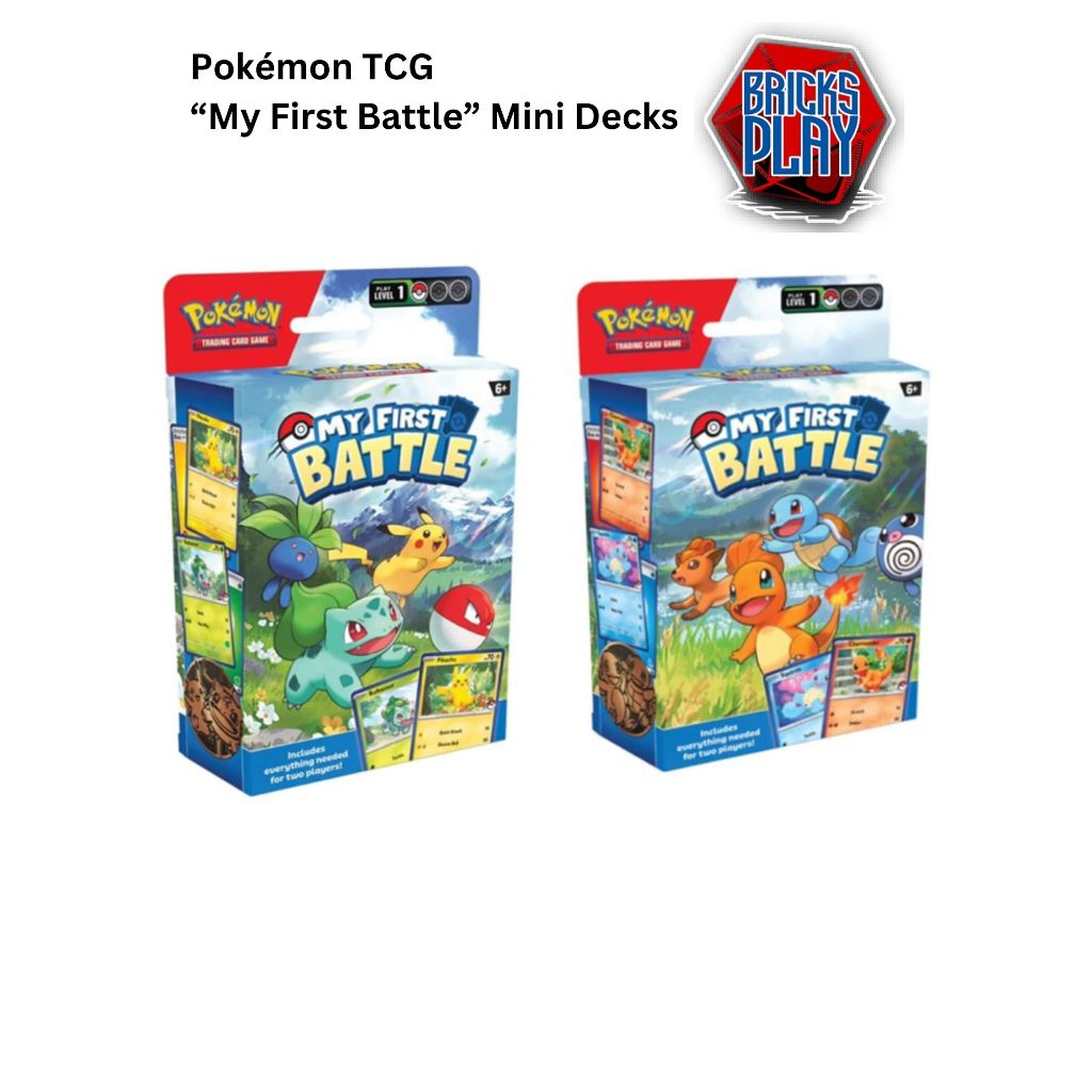 Pokemon TCG: “My First Battle” Mini Decks (set of 2) | Shopee Singapore