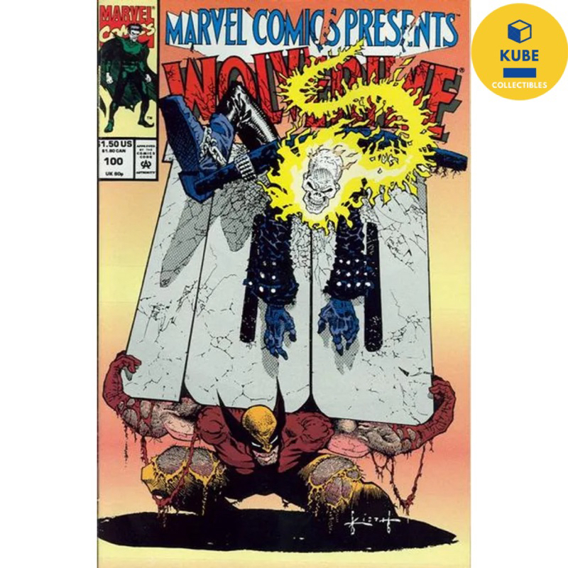 Marvel Comics Presents Issue # 100 comic Book | Wolverine Ghost Rider ...