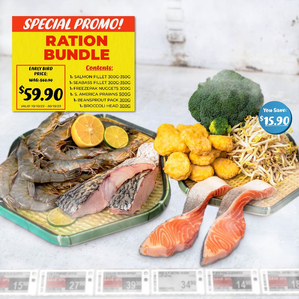 NEW IN! Ration Bundle + Xtra Value Pack (serves 4 - 6 pax) | Shopee ...