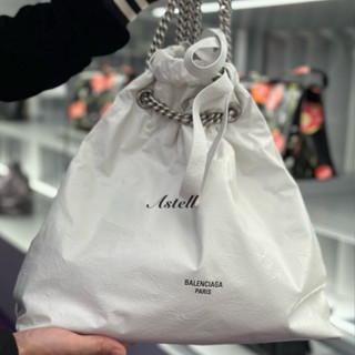 Balenciaga canvas best sale bucket bag