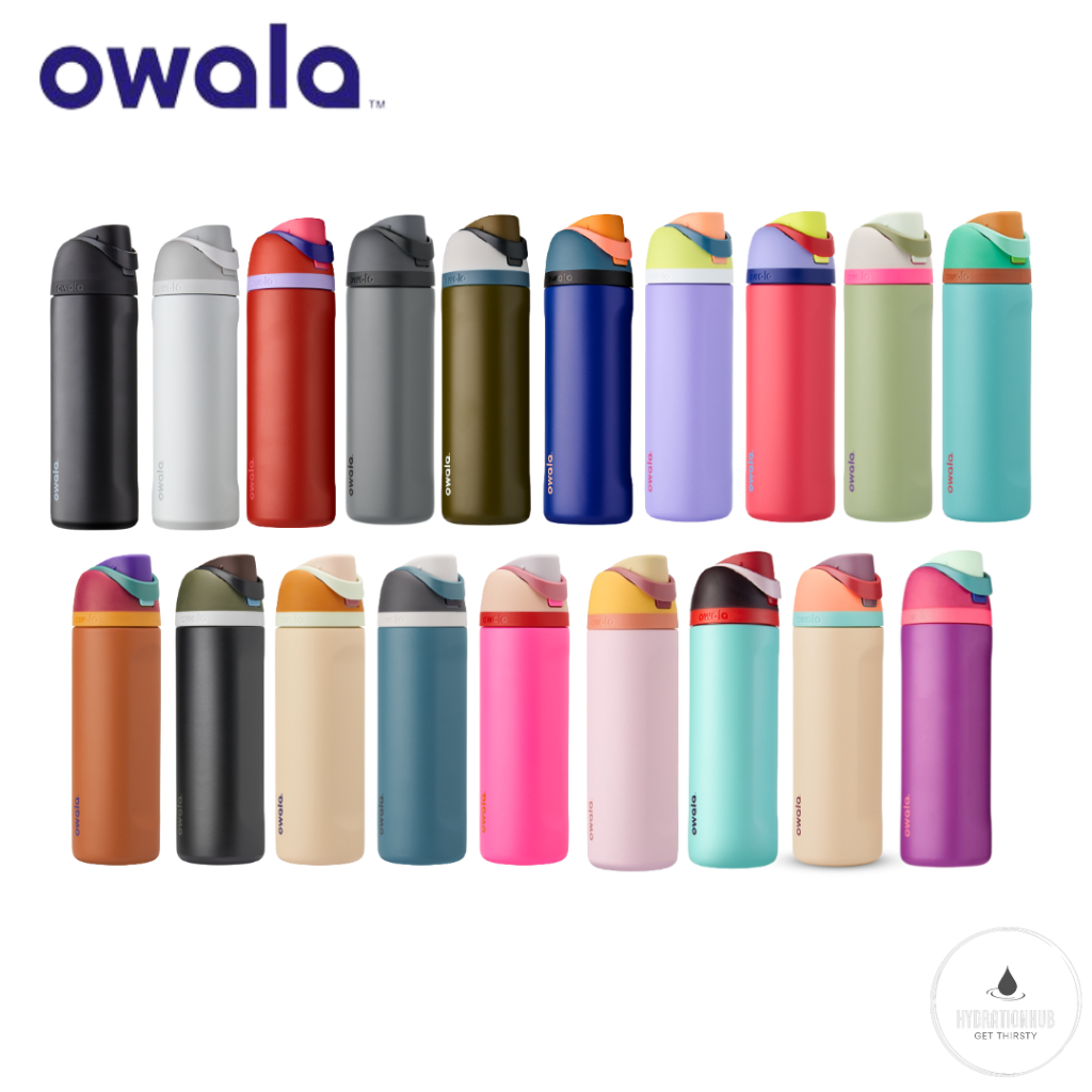 Owala FreeSip™ 24-Ounce (709ml) Insulated Stainless-Steel Water Bottle ...