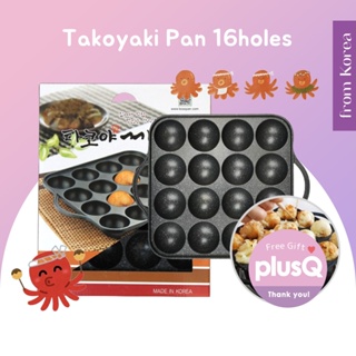 7-Hole Cake Cooking Takoyaki Maker Pan Cast Iron Omelette Pan Non