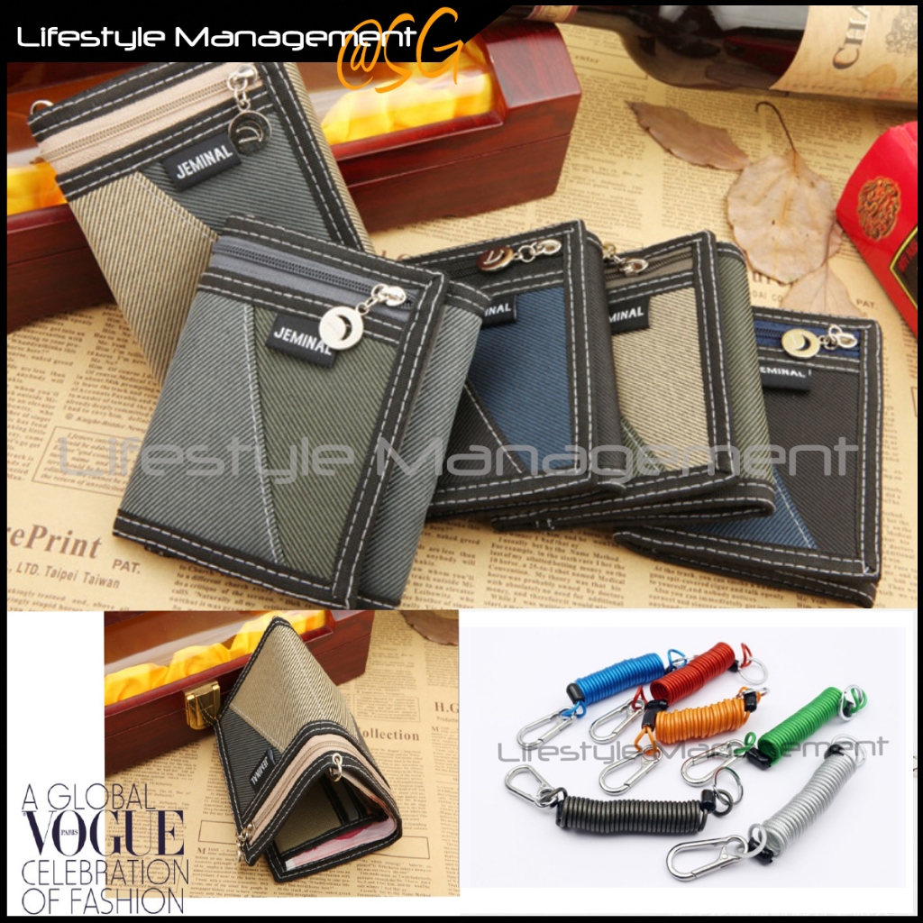 Mens Keychain Wallet -  Singapore