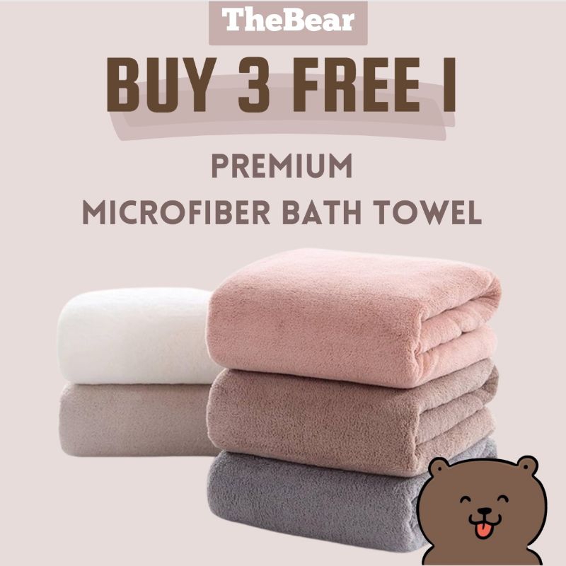  Microfiber Bath Towels