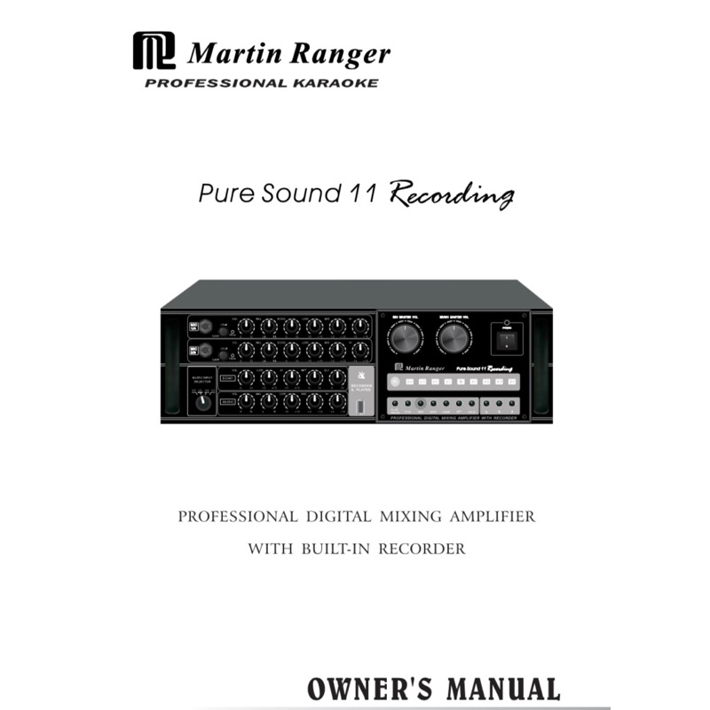 martin roland karoake amplifer with key control 3 months warranty ...