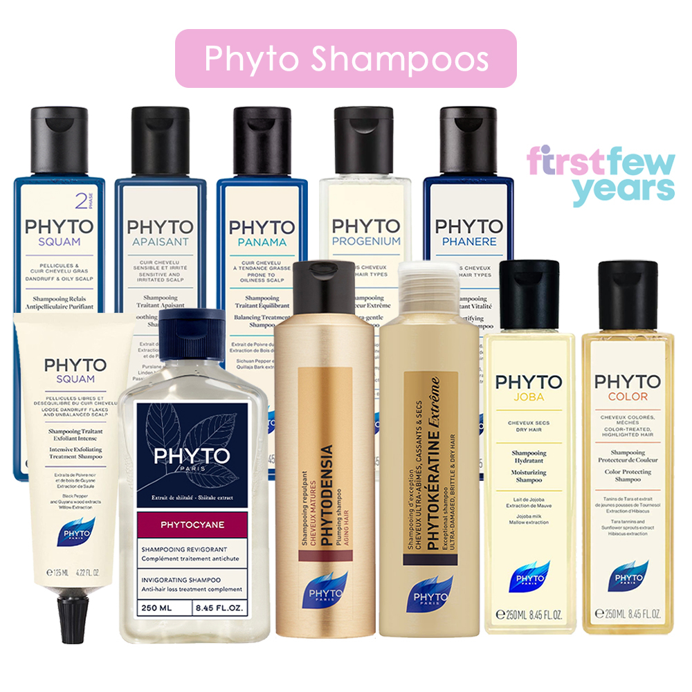 Phyto Botanical Shampoo : Squam / Densia / Lium+ / Keratine / Color ...