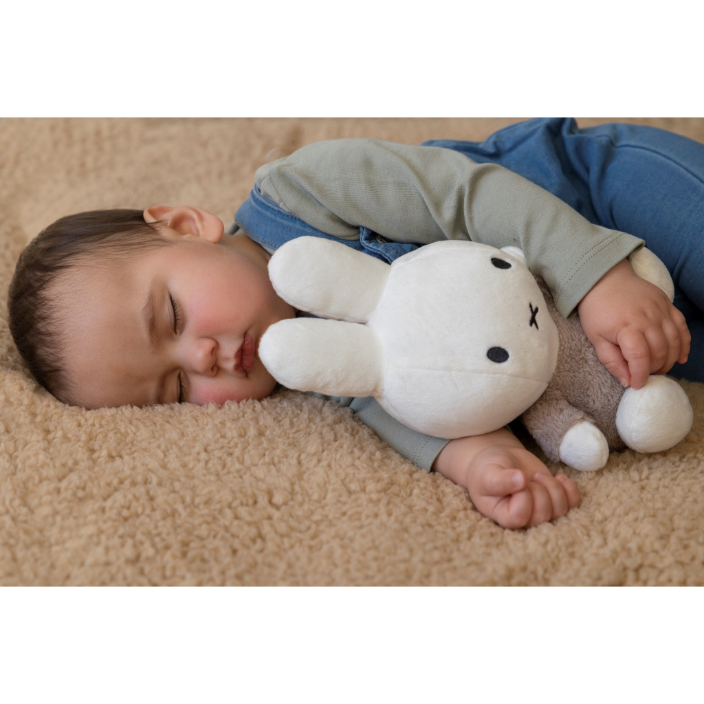 Miffy Cuddle 25cm Fluffy Taupe With Bell Plush Toy. Licensed Miffy ...