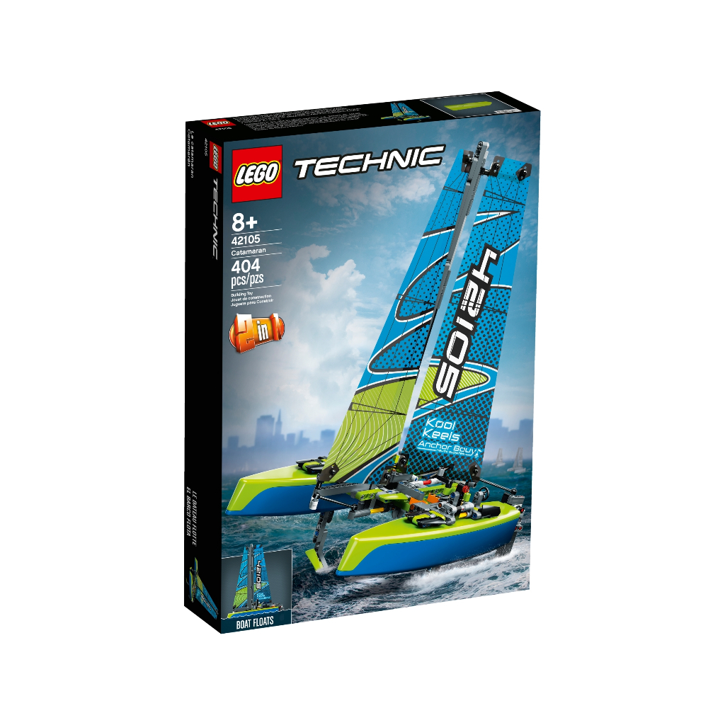 BrickTime LEGO Technic 42105 Catamaran Shopee Singapore