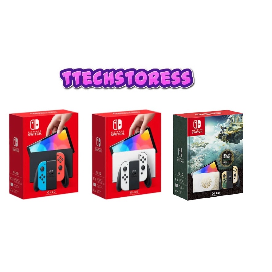 Nintendo Switch OLED Console System Shopee Singapore