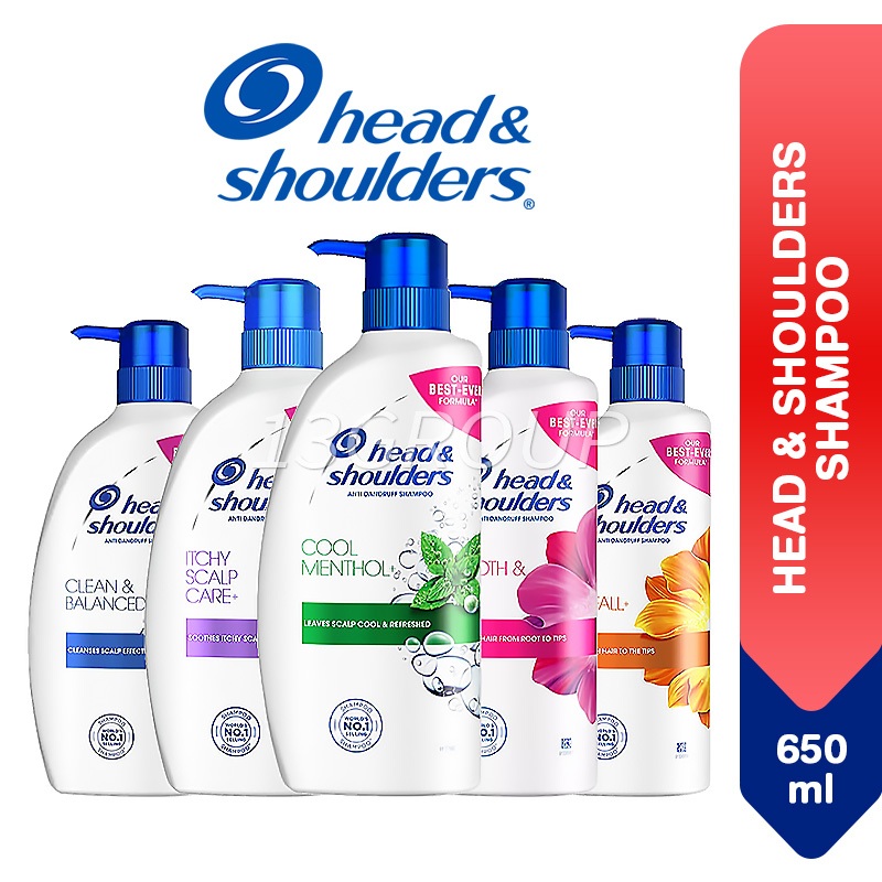 Head & Shoulders Anti Dandruff Shampoo Sub Zero, 620ml-650ml | Shopee ...