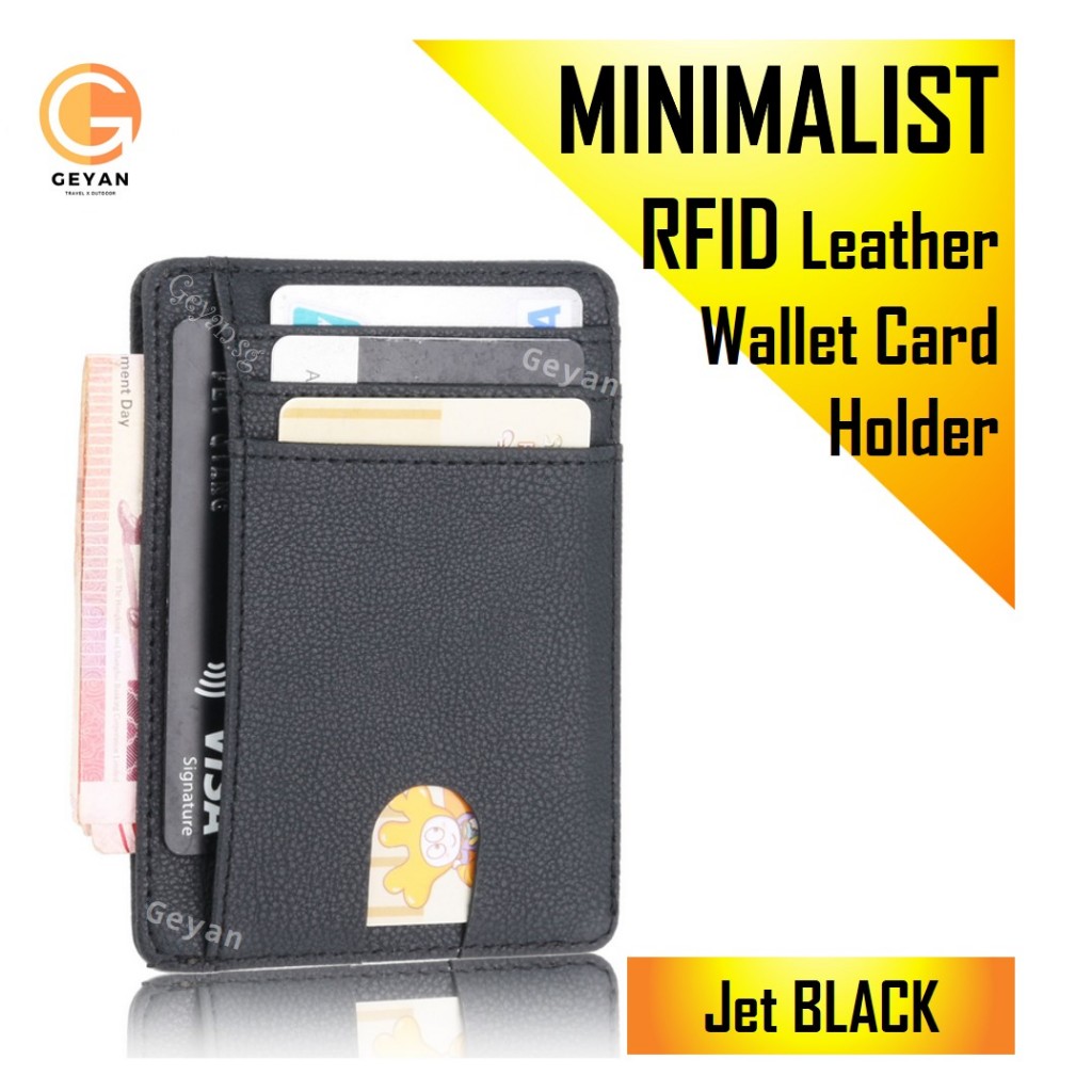 🔰SG SELLER🔰 RFID Card Holder RFID Blocking Business ID Credit Card Case ...