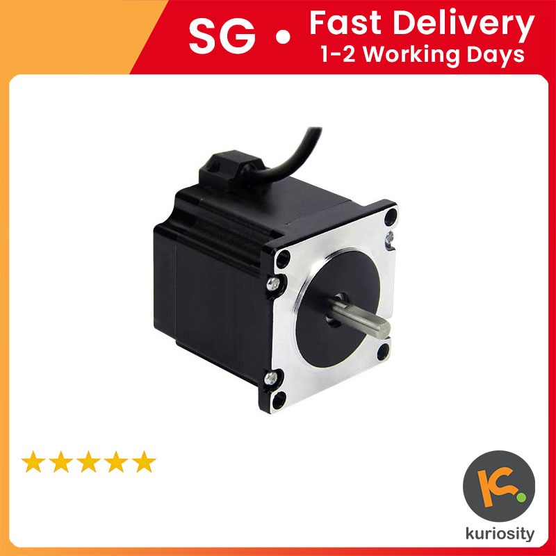Stepper Motor NEMA 23 7kg 10kg 12kg Torque | Shopee Singapore