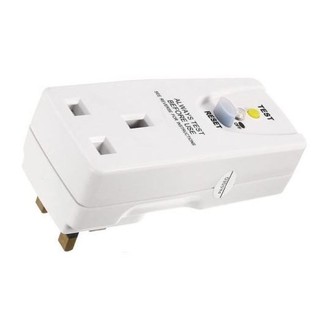 RCD Safety Plug / Earth Leakage Circuit Breaker ( ELCB ) Adaptor 30Ma ...