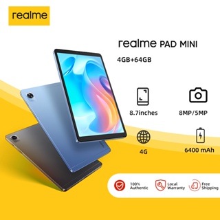 Wi-Fi+4G) Realme Pad LTE GREY 4GB+64GB Octa Core Global Ver. Android PC  Tablet