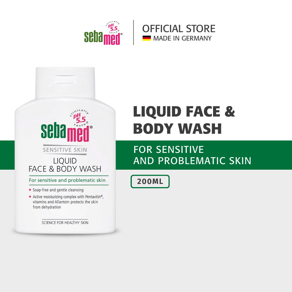 Sebamed body best sale wash for eczema