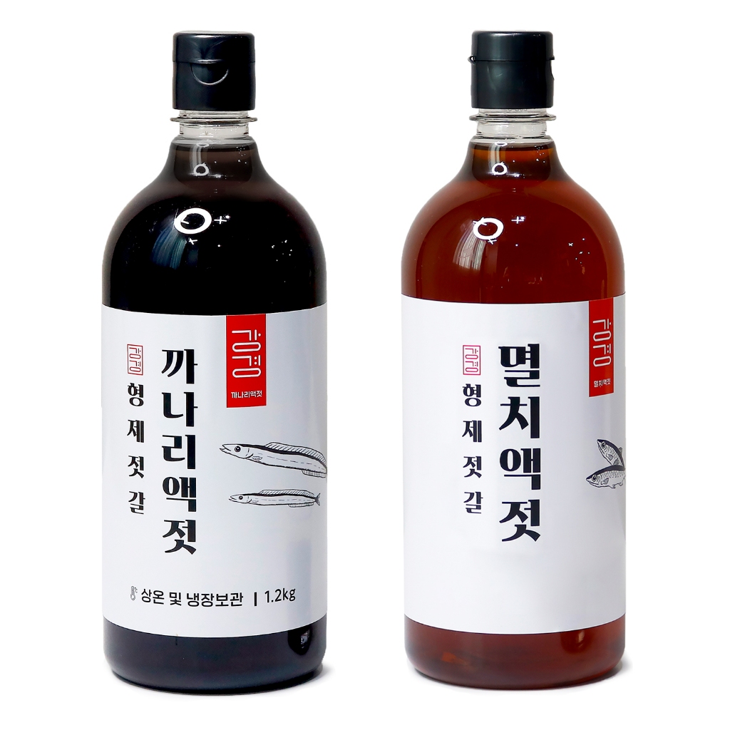 [Salted Seafood Bros.] Korean Fish Sauce (for Kimchi) 100 Extract