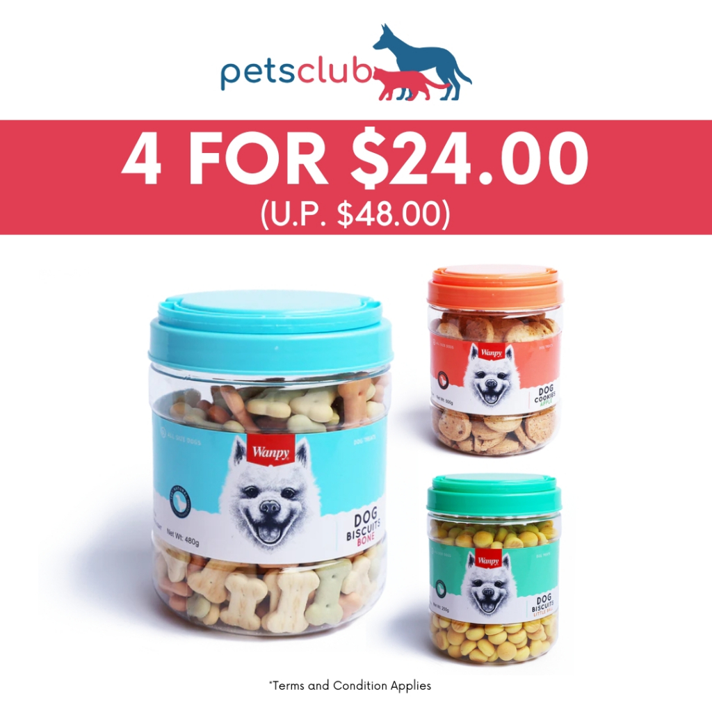 [PROMO] Wanpy - Biscuits Treats For Dogs, 3 Flavors Available | Shopee ...