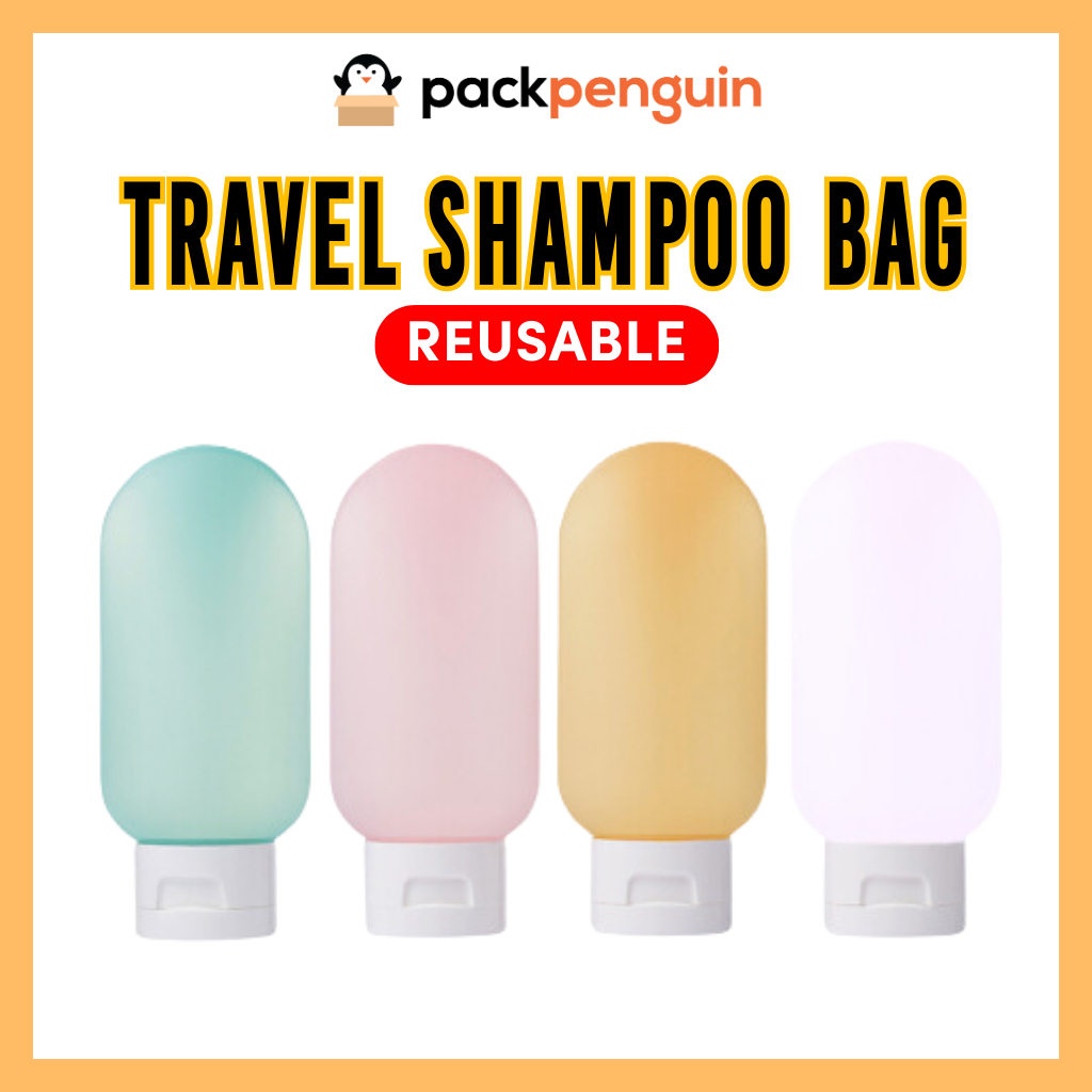 [SG] 60/100ML Travel Shampoo Dispenser | Portable Reusable High Quality ...