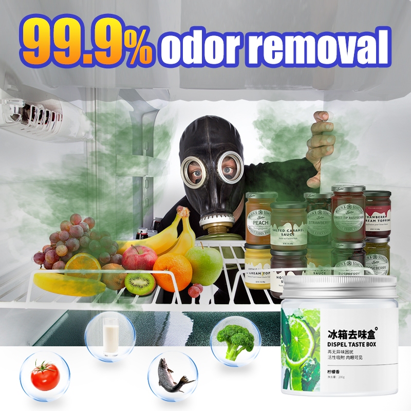 MEMO Refrigerator Deodorizer Lemon Fragrance Refrigerator
