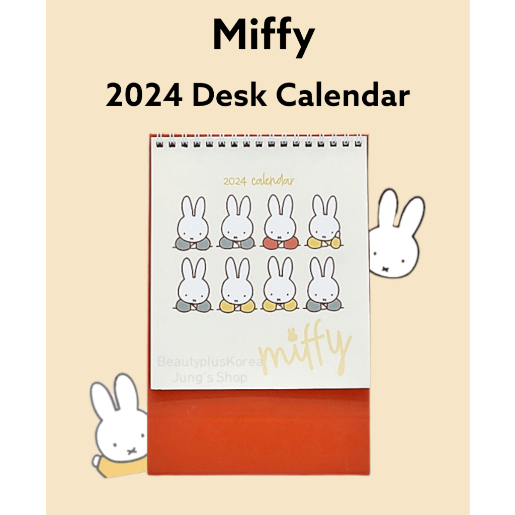 [Miffy] 2024 Desk Calendar Shopee Singapore